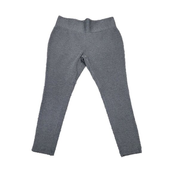 Tahari Pants - Tahari Size L Charcoal Heathered Ponte Pants Women Leggings Pull-On Wide Waist